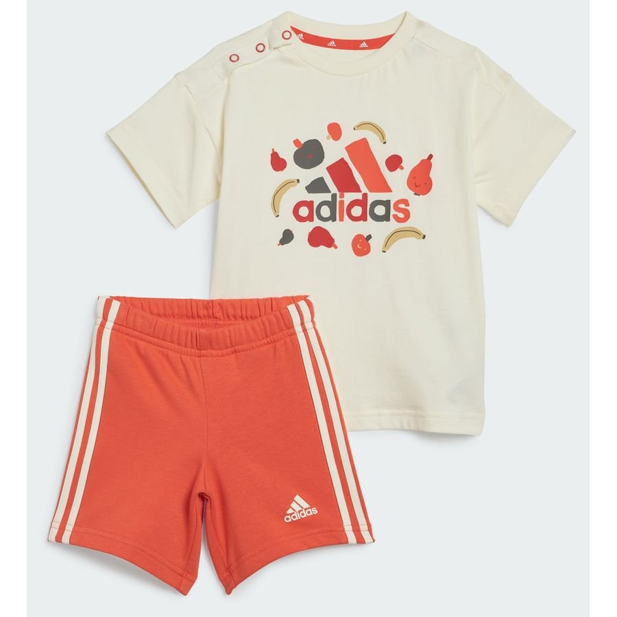 Adidas Essentials Allover Print T-shirt Set Kids
