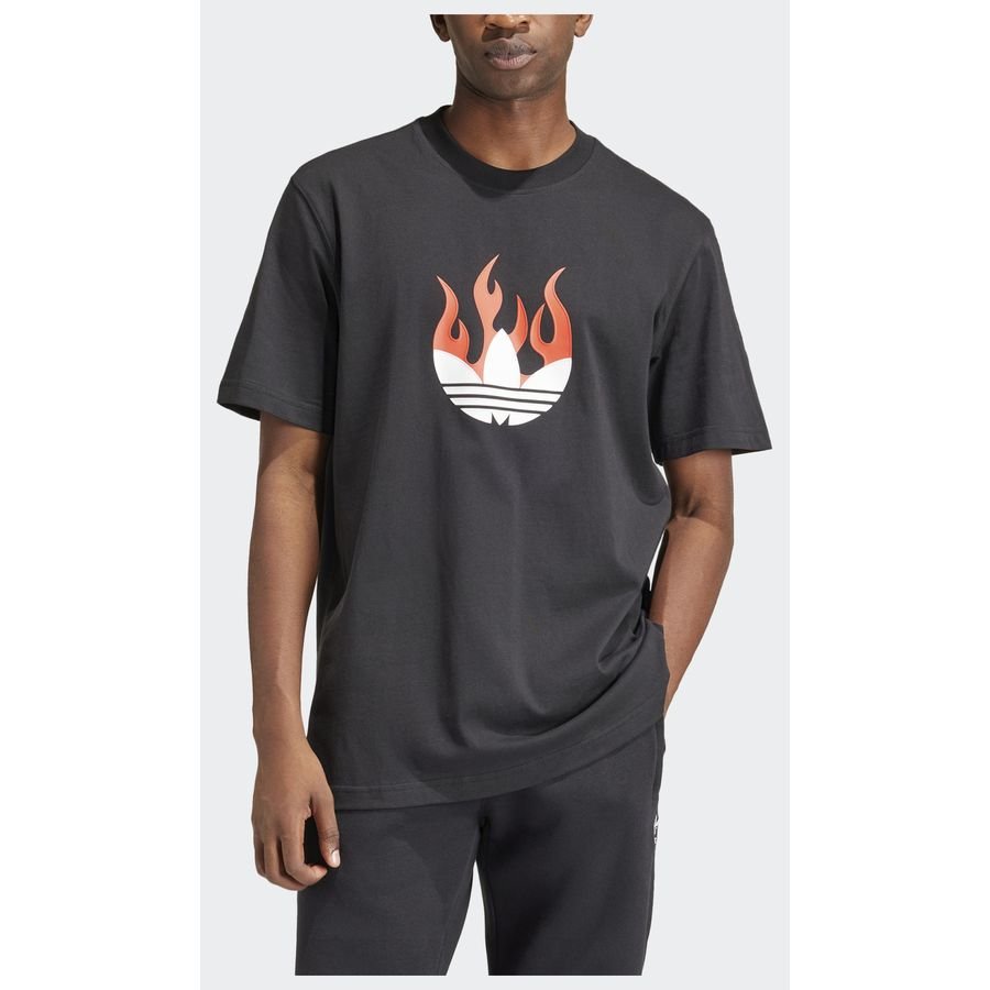 Adidas Original Flames Logo Tee
