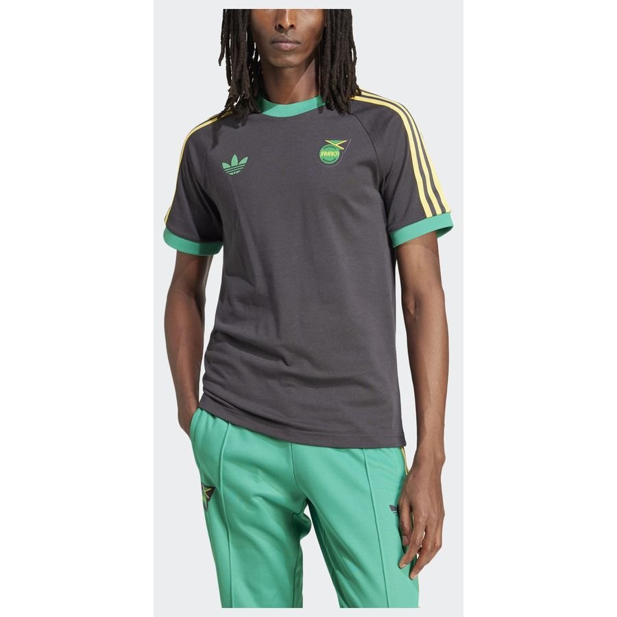 Bilde av Adidas Jamaica Adicolor 3-stripes Tee - Adidas Originals, Størrelse ['3xl']