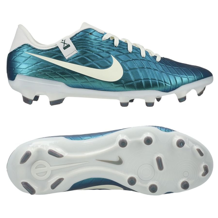 Nike Tiempo Legend 10 Academy MG Emerald - Turquoise/Wit LIMITED EDITION