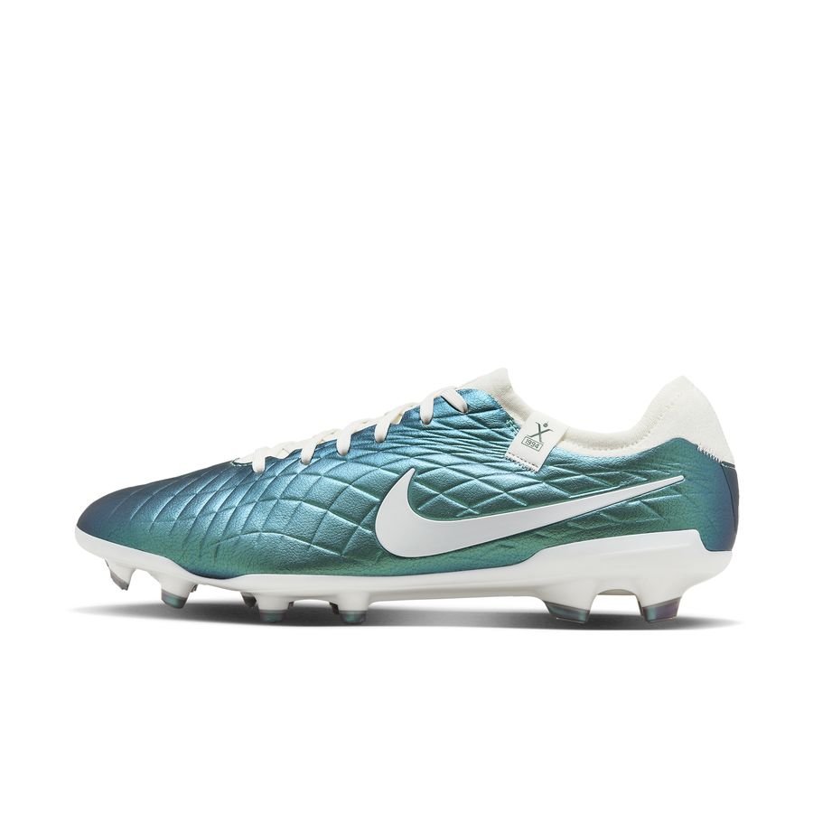 Nike Tiempo Legend 10 Pro FG Emerald - Turquoise/Wit LIMITED EDITION