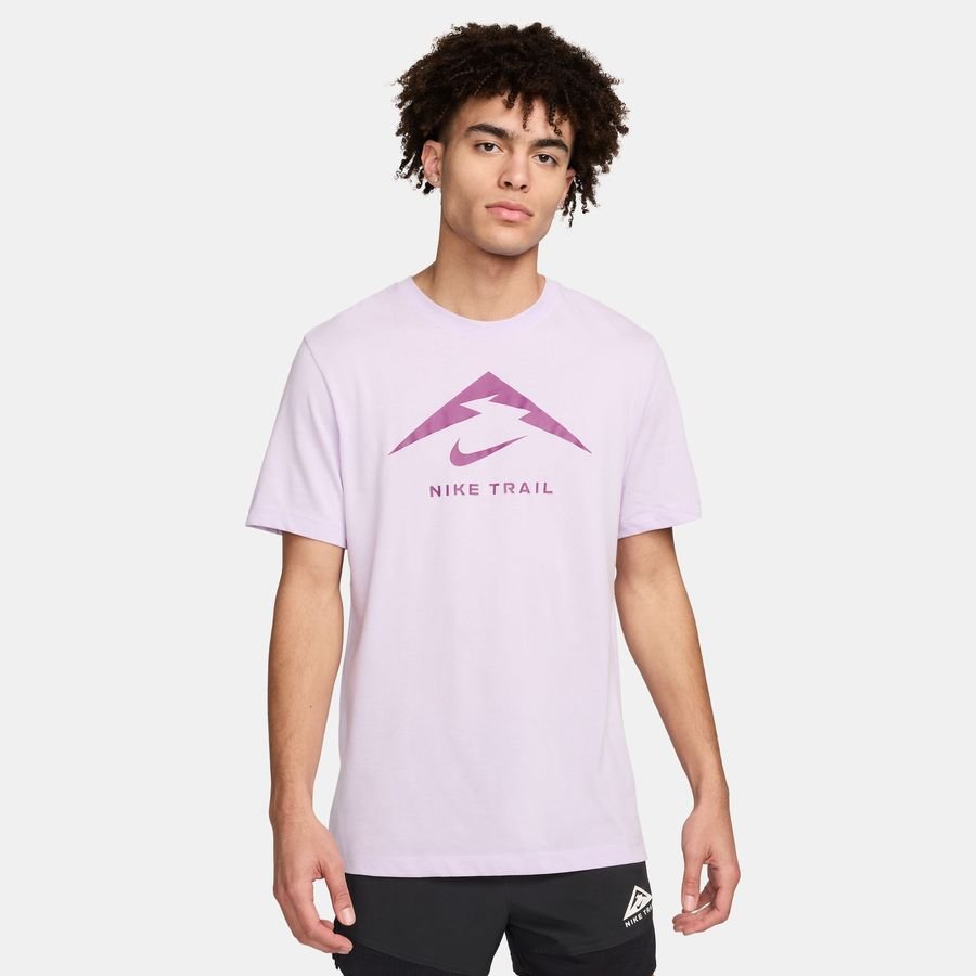 Nike Løpe t-skjorte Dri-FIT Run Trail - Lilla T-skjorter unisex