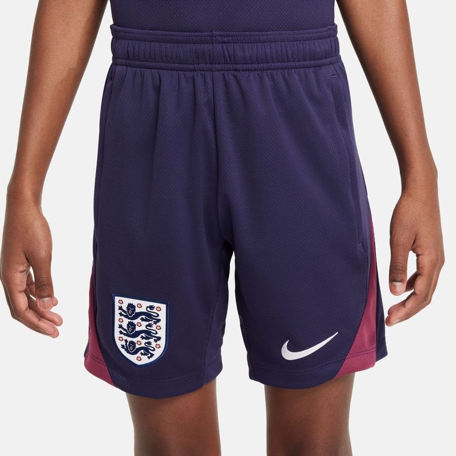 England Shorts Dri-FIT Strike EURO 2024 - Purple Ink/Rosewood/Vit Barn