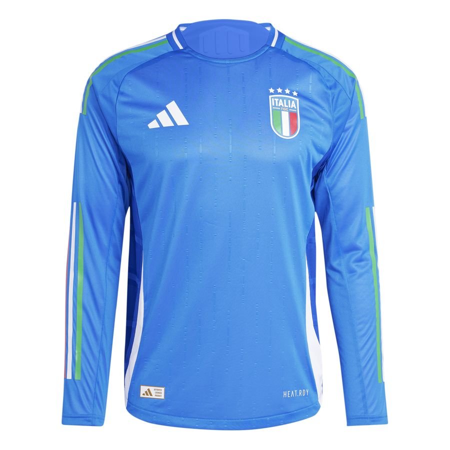 Italien Hjemmebanetrøje EURO 2024 Authentic Lange Ærmer
