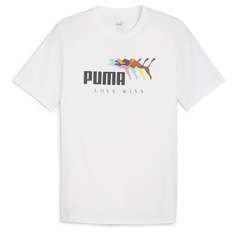 PUMA ESS+ LOVE WINS T-shirt voor heren