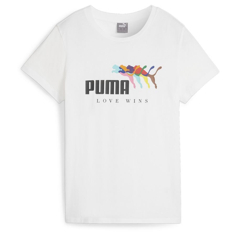 PUMA ESS+ LOVE WINS T-shirt voor dames