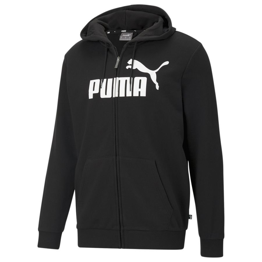 PUMA Essentials Big Logo hoodie met rits voor heren