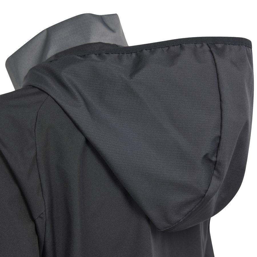 adidas Trainingsjacke Tiro 24 All Weather Schwarz Team Dark Grey Kinder