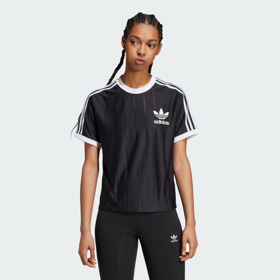 T shirt adidas rayé 2025