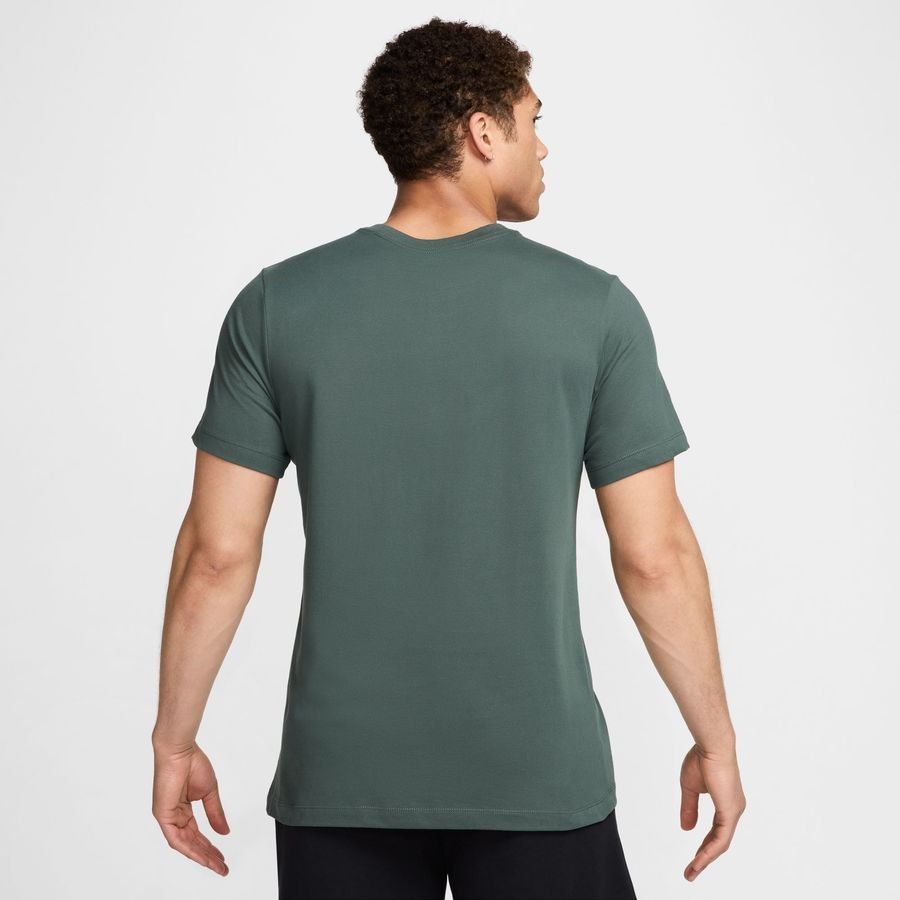 Nike Training T-Shirt Dri-FIT - Vintage Green/White Nike Training T-Shirt Dri-FIT - Vintage Green/White