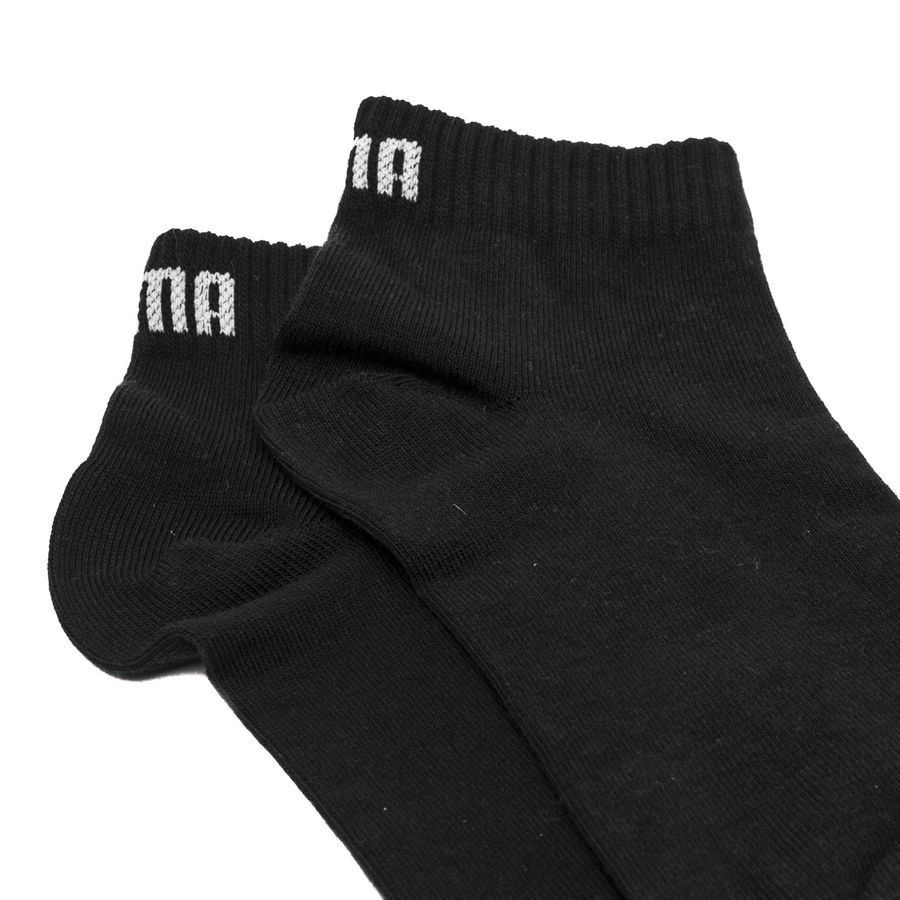 PUMA Ankle Socks Quarter Plain 3 Pack Black White Grey