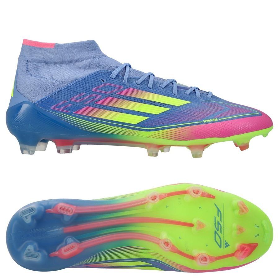 adidas F50 Elite Mid FG Celestial Victory - Blue Fusion
