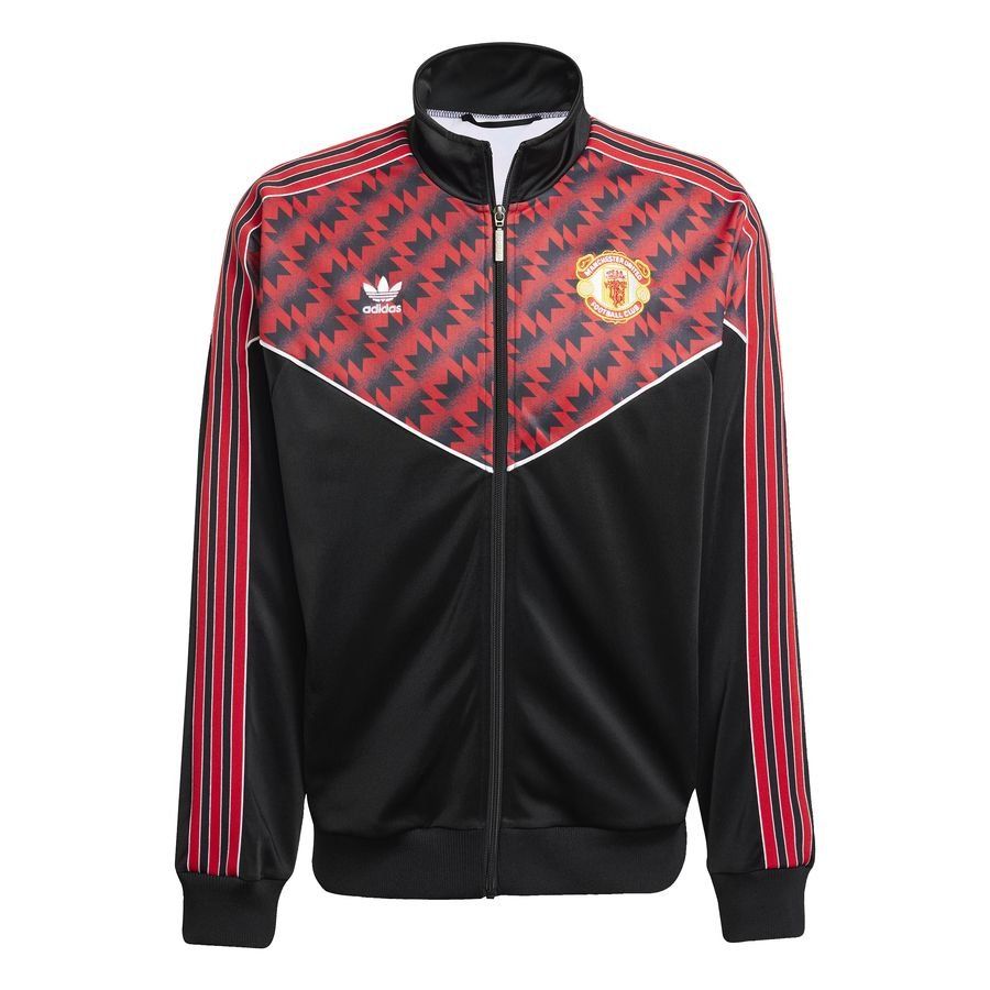 Manchester United Track Top 1991 - Svart/Röd LIMITED EDITION
