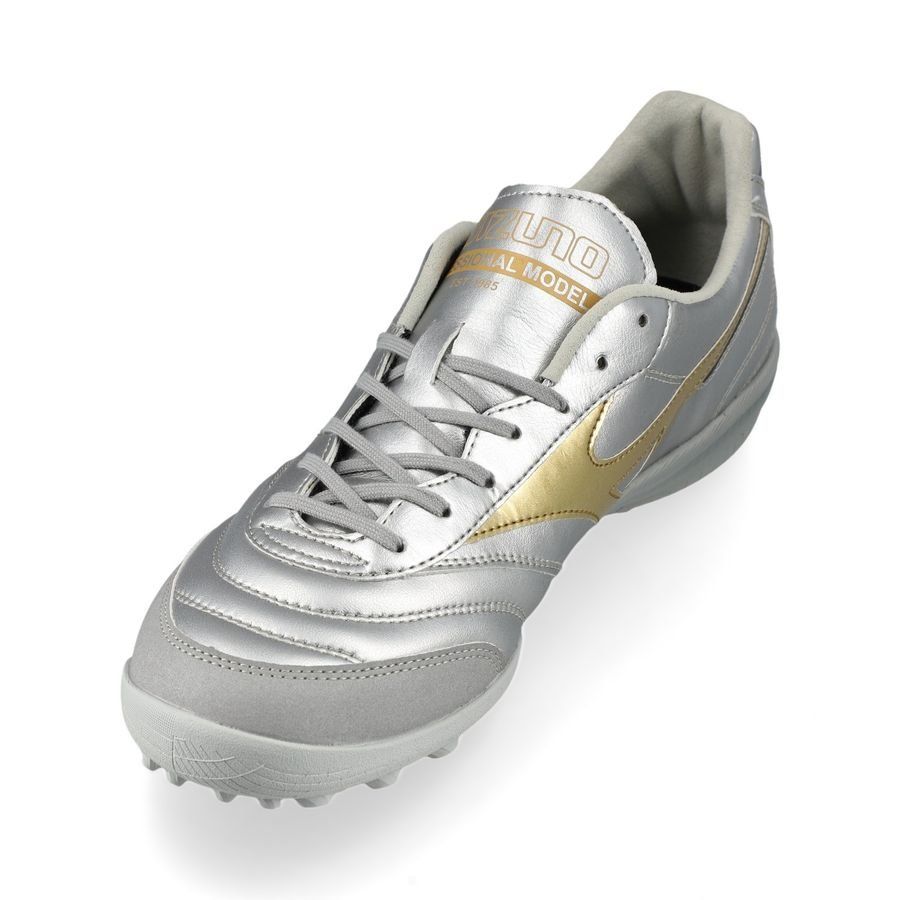 Mizuno Morelia Sala Pro TF Platinum Silver - Galaxy Silver/Gold