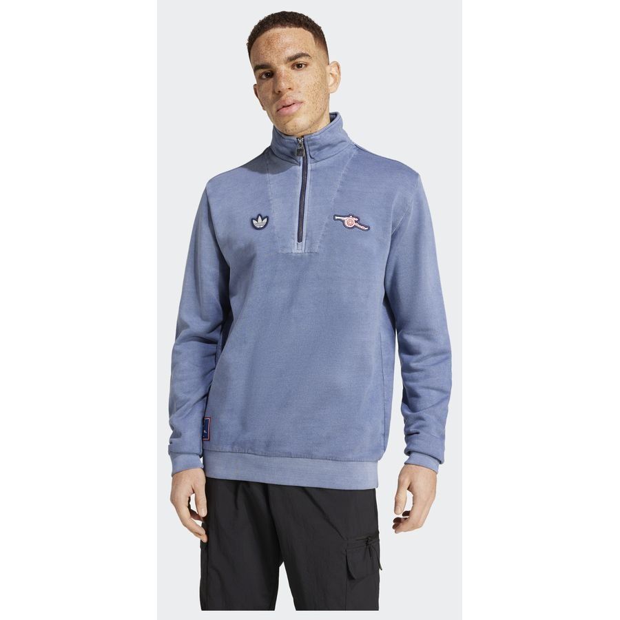 Adidas Original Arsenal Terrace Icons Half-Zip overdel