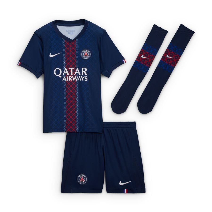Paris Saint-Germain Hemmatröja 2025/26 Mini-Kit Barn