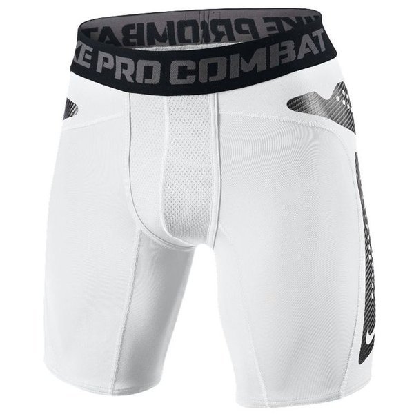 Nike Pro Combat Hyperstrong Compression Shorts White