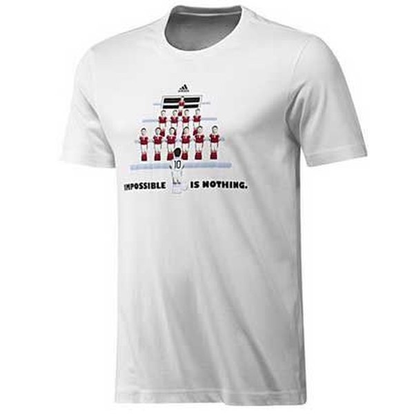 Absay Contracción Mentalmente adidas T-Shirt Impossible Is Nothing White | www.unisportstore.com