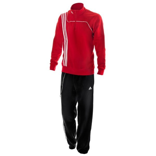 adidas Training Suit Sereno 11 Sweat Red/Black | www.unisportstore.com