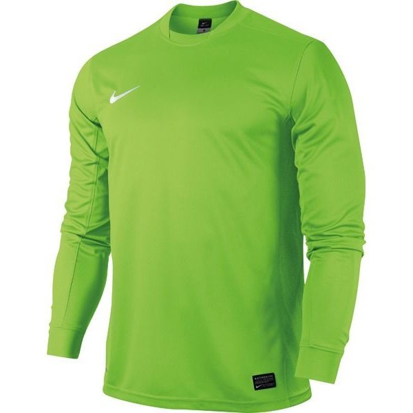 Nike Football Shirt Park V L/S Lime | www.unisportstore.com