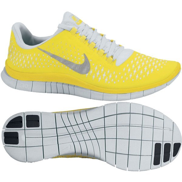 Nike Running Shoe Free 3.0 V4 Yellow 