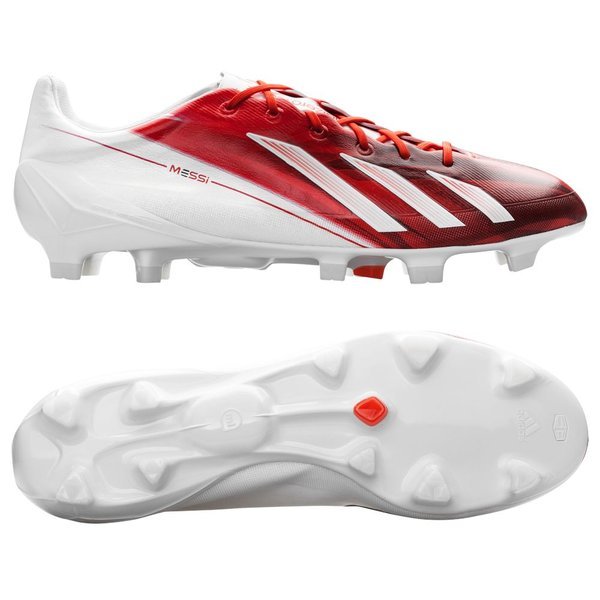adidas F50 Adizero Messi FG Red/White | www.unisportstore.com