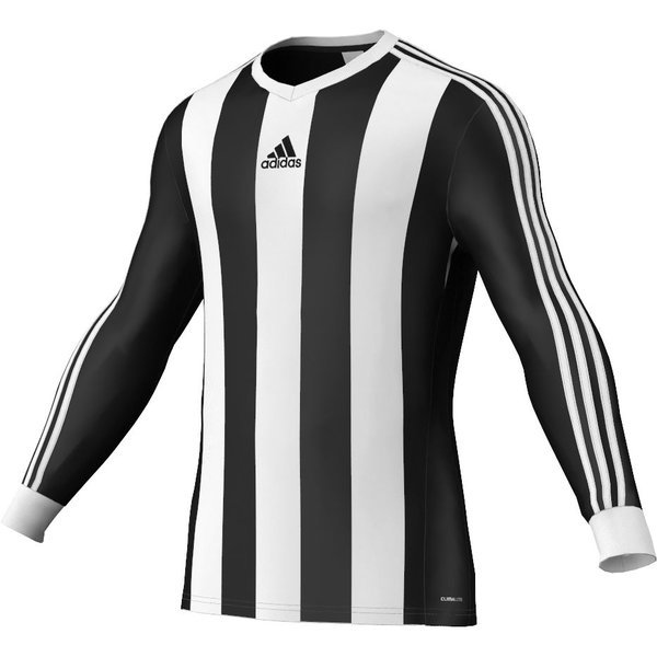 adidas Shirt Striped Estro 13 Black/White L/S Kids | www.unisportstore.com