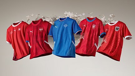 EURO 2024 | PUMA présente les maillots du tournoi